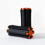 Black And Orange Golf Club Carrier 2-Pack - Durable ABS+PET Golf Club Holder for Secure Storage and Easy Transport