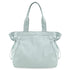 Water-Resistant Tote Bag with Drawstring Side-Cinch and Snap Closure - 18L Capacity Light Blue