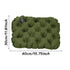 Inflatable Seat Cushion - Portable 40x30x5cm Camping Pad in Olive Green