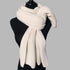 Beige Imitation Cashmere Solid Scarf - Warm Winter Shawl for Men and Women