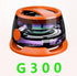 G300 Magnetic Suction Bluetooth Speaker - RGB Lights, 40mm Driver, 6H Playtime(Orange)