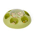 Interactive Pet Slow Feeder & Puzzle Toy - Press to Dispense Food, Improves Digestion(green)