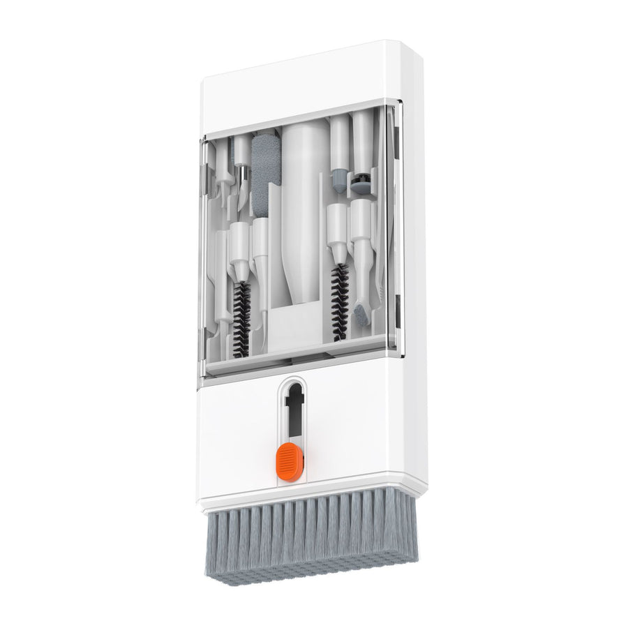 White 22-in-1 Electronics Cleaning Kit - for Keyboards, Airpods, Laptops, Cell Phones, Cameras