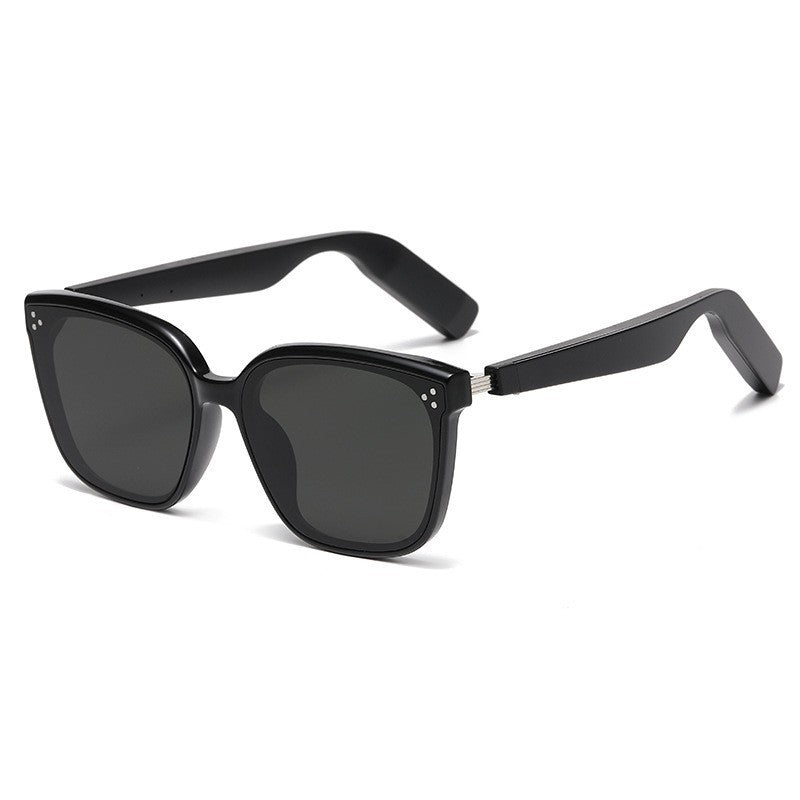 Black Fashion Bluetooth Music Sunglasses - UV Protection Eyewear with Speakers
