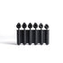 Black Bottle & Can Friendly Ice Stick Molds - 6-Cup Design, Set of 10