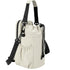 Beige Portable Crossbody Water Bottle Holder with Multiple Pockets - Thermal Cooler Bag