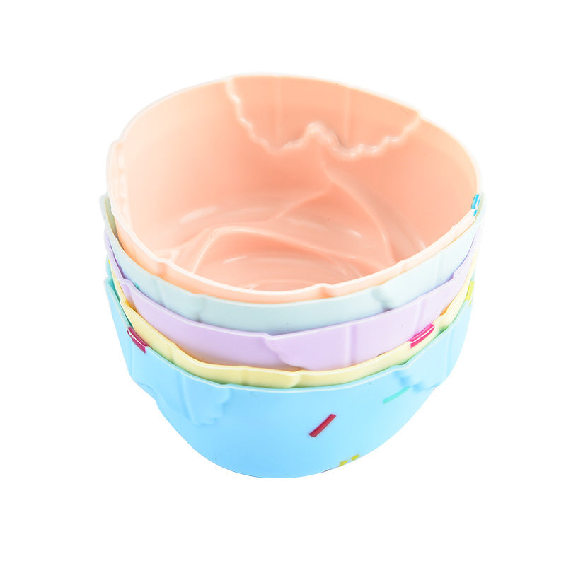 Style 5 Silicone Mini Cake Molds (30 Pack) -  For Cupcakes, Desserts (7x6.8x3cm)