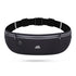 Black Adjustable Running Belt - Fits Large Phones, Reflective, Earphone Port
