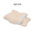 Light Pink Ergonomic Butterfly Memory Foam Pillow - Cervical Neck Support for Side, Back & Stomach Sleepers, Orthopedic Contour Design