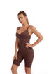 Size XXXL Brown Seamless Full Body Shaper for Women - Tummy Control, Butt Lifter & Thigh Slimmer Bodysuit