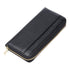 Black Premium Genuine Leather RFID Blocking Long Wallet - Unisex Multi-Card Organizer Clutch with Zip-Around Closure