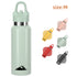 Green 480ml Insulated Stainless Steel Water Bottle - Leakproof One-Click Lid Thermal Flask for Hot & Cold Drinks