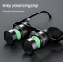 10x Telescope + Grey Polarised Lens 10x HD Fishing Binocular Glasses - Polarized Zoom for Float Watching