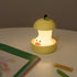 Green Colorful Duck Pear USB Night Light - Adjustable Sleep Companion