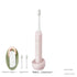Sonic Electric Toothbrush with 31000 VPM, 4 Modes, 10000+ Soft Bristles, Travel Case & Charging Base(Pink)