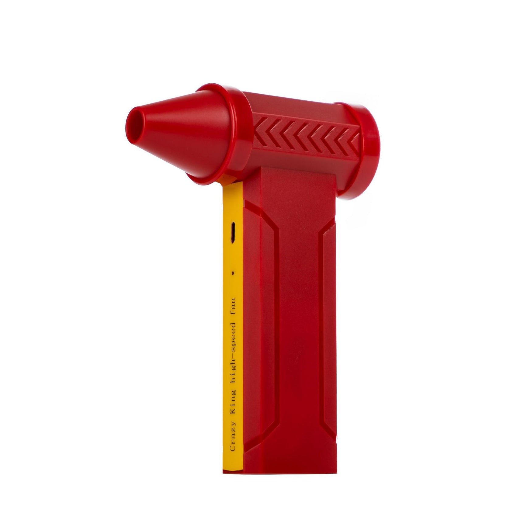 Portable Jet Fan - 200W Powerful Handheld Air Duster & Blower (Red)