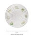 (Avocado) Cotton Rope Woven Placemats - Set of 5, 18cm Diameter Heat Resistant Kitchen Decor
