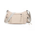 Beige Chic Lightweight Multi-Pocket Oxford Crossbody Bag - Waterproof Retro Shoulder Bag for Women