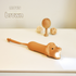 Brown Adorable Lion Silicone LED Flashlight for Kids - USB Rechargeable, Dimmable Brightness, Portable Night Light