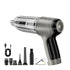 Black and Grey Powerful 3-in-1 Cordless Handheld Vacuum Cleaner - 12000Pa Suction & Air Duster Blower for Car Home & Office
