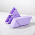 Purple Transforming Silicone Pencil Case - Stand-Up Pen Holder & Stationery Organizer