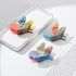 All Style Stylish 3-Piece Butterfly Acetate Hair Clip Set