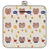 Cute Bow Tie Bear Thick Waterproof Foldable Picnic Mat - 150x200cm for Camping & Beach