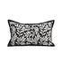 Leaves Triangle Elegant Two-Piece INS-Style Jacquard Pillow Covers - Black & White Sofa Decor