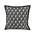 45*45cm Umbrella Pattern Elegant Two-Piece INS-Style Jacquard Pillow Covers - Black & White Sofa Decor