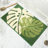 Leaves Fall in Autumn - Green Jacquard Bathroom Mat - Super Absorbent Non-Slip Rug (40x60cm), Toilet Floor Mat for Bathroom/Bedroom/Entryway