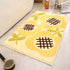 Sun Flowers Bathroom Mat - Super Absorbent Non-Slip Rug (40x60cm), Toilet Floor Mat for Bathroom/Bedroom/Entryway