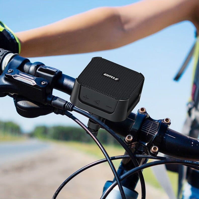 Rugged Portable Bike Bluetooth Speaker - Waterproof Outdoor Sound System with Mount