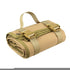 Khaki Tactical Roll-Up Shooting Mat - Lightweight Waterproof Ground Pad for Outdoor Camping & Hiking