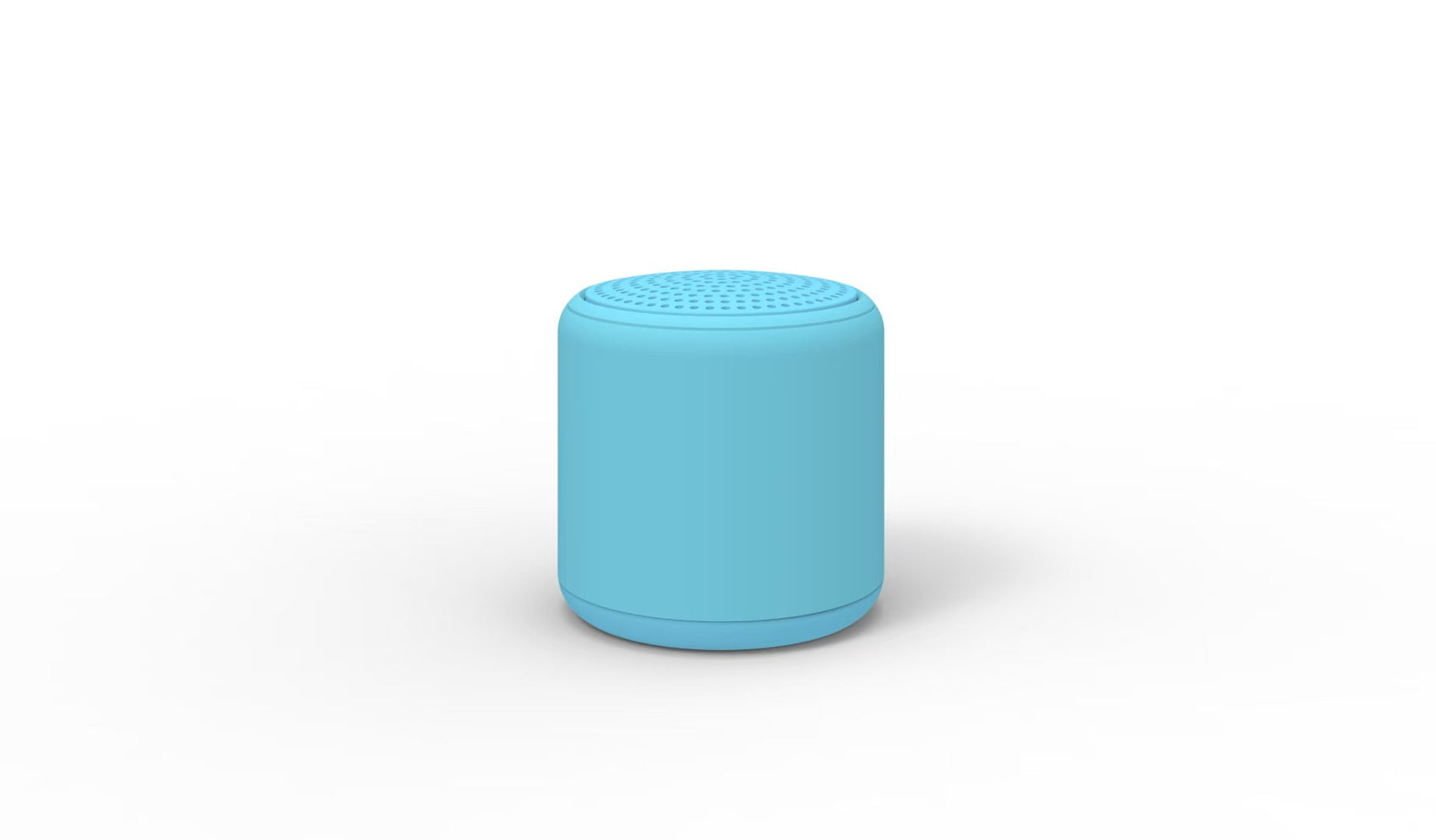 Blue Mini Portable Bluetooth Speaker - Compact Wireless Speaker with Rich Bass & Dual Sound Modes
