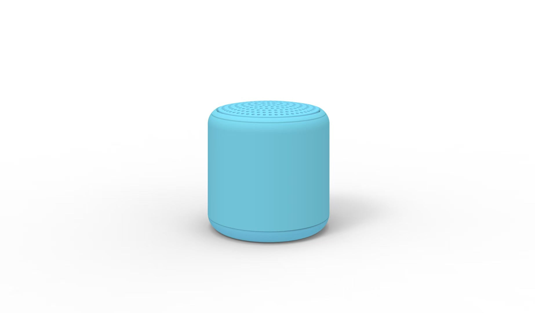 Blue Mini Portable Bluetooth Speaker - Compact Wireless Speaker with Rich Bass & Dual Sound Modes