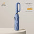 Automatic Open/Close Umbrella with UPF50+ Sun Protection - 10-Rib Windproof Design, Carabiner Handle(Blue)