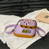 Adjustable Silicone Crossbody Bag - Multi-Way Lightweight Purse with Spacious Design(purple)