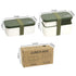 Eco - Friendly Lunch Box - Portable with Compartments(green)