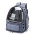 Spacious Pet Carrier with Ventilation System & Water-Resistant Design(blue)