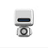 Mini Robot Style Bluetooth Speaker - Portable, 8-9 Hr Playtime, Built-in Mic & Lanyard(Silver Gray)