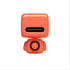 Mini Robot Style Bluetooth Speaker - Portable, 8-9 Hr Playtime, Built-in Mic & Lanyard(red)