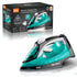 Powerful 2200W Electric Steam Iron with Ceramic Soleplate & Vertical Steam Function(green)