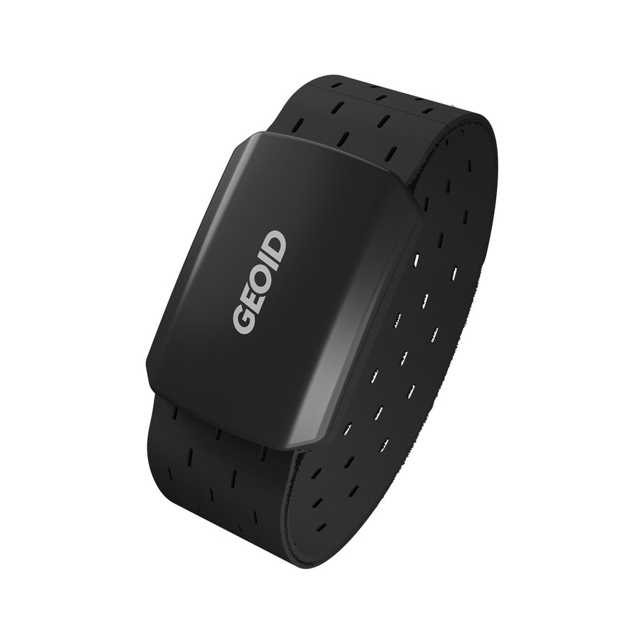 Optical Armband Heart Rate Monitor - Bluetooth & ANT+ Dual Protocol, IP67 Waterproof for Fitness Training(black)
