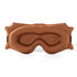 3pc 6D Contoured Zero-Pressure Sleep Mask - 360 Light Blocking Eye Mask with Adjustable Strap(Camel)