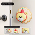 4 Pcs Yellow Adorable Bear Wall Protector - Multi-Use Self-Adhesive Door Stopper Bumper