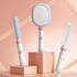 Blue 3-Piece Aesthetic Hair Brush Set - Detangling Air Cushion & Volumising Roller Comb with Hidden Cleaning Claw - Scalp Massage Styling Kit