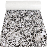 Snow Camouflage EVA Boat Deck Mat - Non-Slip, Waterproof Flooring for Yacht, Boat, and Outdoor Use(2400x300x5mm)