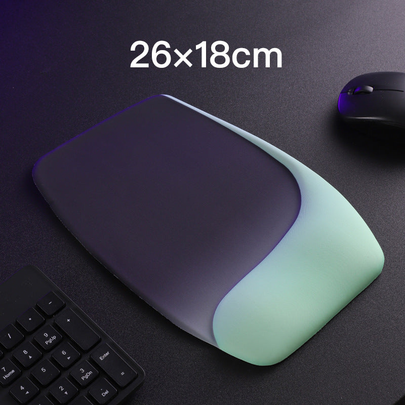 Purple and Green Comfortable Memory Foam Wrist Rest Set – Ergonomic Mouse Pad & Keyboard Hand Support for Office and Home Use