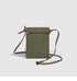 Green Minimalist Lightweight Nylon Crossbody Phone Bag - Compact & Stylish for Women