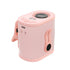 Pink High-Speed Mini Clip Fan with 360° Rotation – Portable, Rechargeable & Multi-Functional Cooling Solution